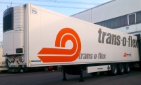 Anhängerbeschriftung für die Firma Trans-o-flex aus Ludwigsburg