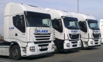 Flottenbeschriftung für Vlaicu Transporte aus Ludwigsburg