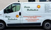 Busbeschriftung für unseren Kunden Beta Rolladen aus Stuttgart