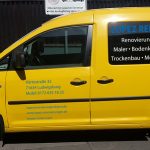Fahrzeugbeschriftung für Lopez Renovierungen aus Ludwigsburg